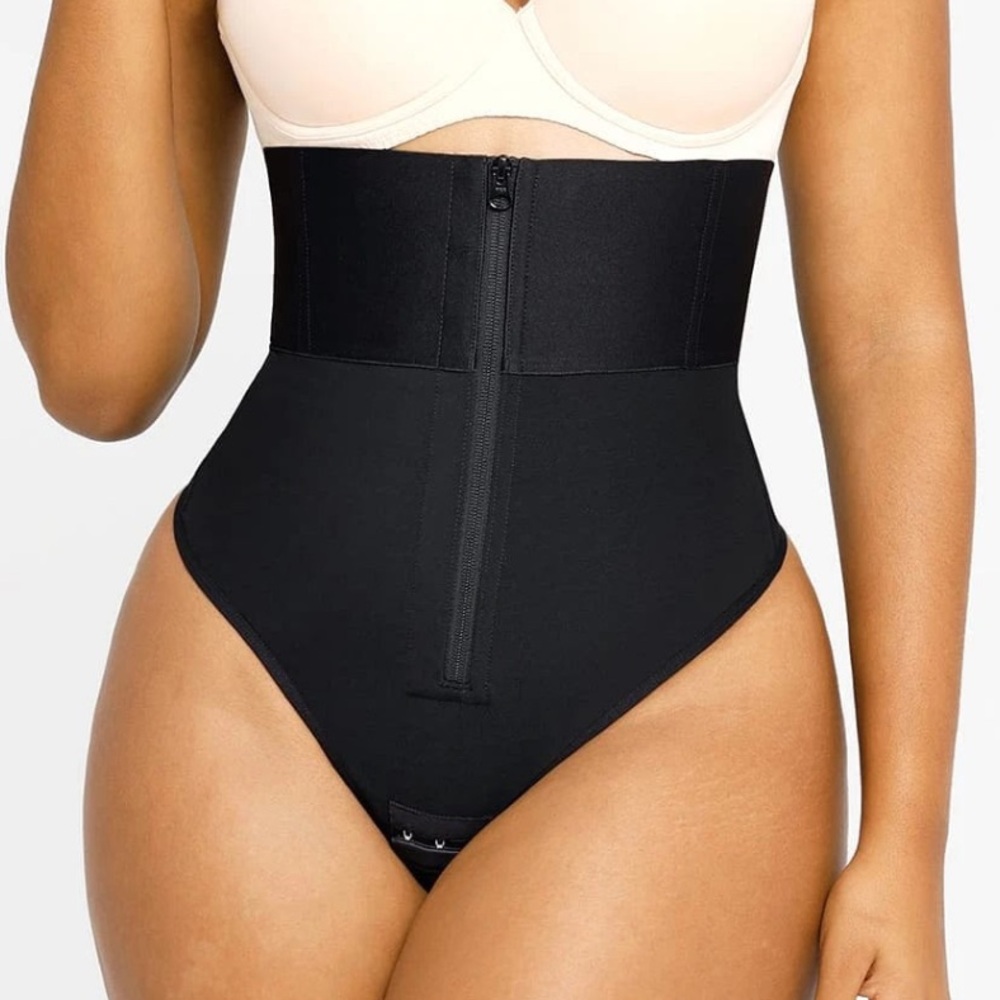 {Shapellx} AirSlim High-Rise Body Sculpting Thong new large